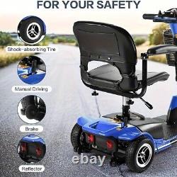 3 Wheels Mobility Scooter Electric Powered Mobile Folding Wheelchair Device US