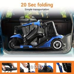 3 Wheels Mobility Scooter Electric Powered Mobile Folding Wheelchairs Device US