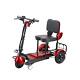 3 Wheels Mobility Scooter Power Wheel Chair Electric Device Compact For Travel