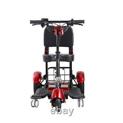 3 Wheels Mobility Scooter Power Wheel Chair Electric Device Compact for Travel