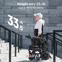 33.5lbs Power Electric Wheelchair with Ergonomic Comfort Seat Mobility Scooter