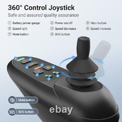 33.5lbs Power Electric Wheelchair with Ergonomic Comfort Seat Mobility Scooter