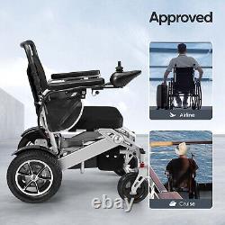 330 LBS Capacity Intelligent Foldable Electric Wheelchair All Terrain Scooters