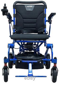 34lb Matrix Carbon Fiber Folding Electric Wheelchair lightweight