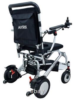 34lb Matrix Carbon Fiber Folding Electric Wheelchair lightweight