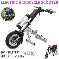36V/350W 10Ah Attachable Electric Handcycle Scooter for Wheelchair Motor Driving