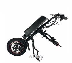 36V/350W 11.6 Ah Attachable Electric Handcycle Scooter Handbike Wheelchair NEW