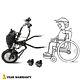 36v 350w Attachment Electric Handcycle Wheelchair Kit Scooter Handbike E-tractor