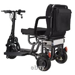 3Wheel Ultralight Foldable Storage Electric Mobility Scooter 300W Range 15 Miles