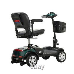 4 Folding Wheel Wheelchair Mobility Scooter Electric Power Scooter Drive Travel
