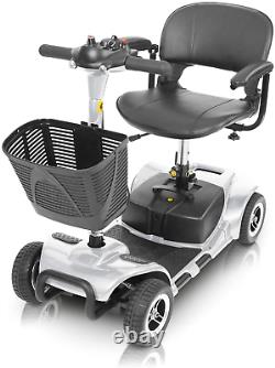 4-Wheel Adult Electric Mobility Scooter Mobile Wheelchair Heavy Duty Long Range