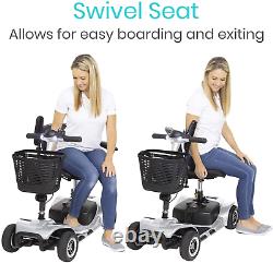 4-Wheel Adult Electric Mobility Scooter Mobile Wheelchair Heavy Duty Long Range