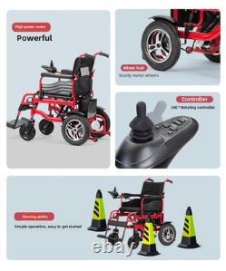 4 Wheel Folding Mobility Scooter Electric Power Wheelchairs Long Range Portable