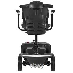 4 Wheel Folding Mobility Scooter Electric Wheelchair With Headlight Rearlight