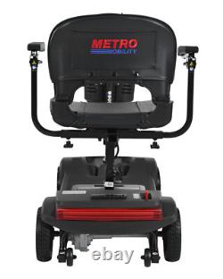 4 Wheel Folding Mobility Scooter Electric Wheelchair With Headlight Rearlight