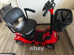 4 Wheel Folding Mobility Scooter Power Wheel Chairs Electric 25KM Long Range New