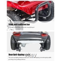 4 Wheel Folding Mobility Scooter Power Wheel Chairs Electric Long Range Portable