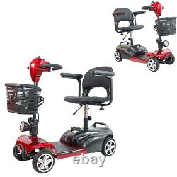 4 Wheel Folding Mobility Scooter Power Wheel Chairs Electric Long Range Portable 4 Wheel Folding Mobility Scooter Power Wheel Chairs Electric Long Range Portable