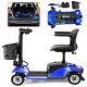 4 Wheel Folding Mobility Scooter Power Wheelchair Electric Wheelchairs Travel