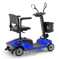 4 Wheel Folding Mobility Scooters Power Wheelchair Electric Long Range 8'' Wheel