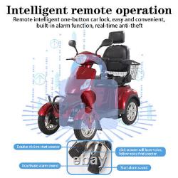 4 Wheel Mobility Power Scooter Electric 800w 60v for Seniors Travel Wheelchair