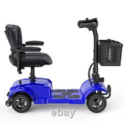 4 Wheel Mobility Power Scooter Electric Folding for Seniors Travel Wheelchair US