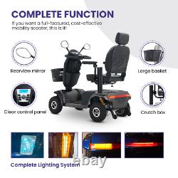 4 Wheel Mobility Power Scooter Electric Folding for Seniors Travel Wheelchair US