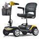 4 Wheel Mobility Scooter Electric Folding For Seniors Travel Wheelchair W Led