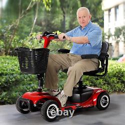 4 Wheel Mobility Scooter, Electric Power Mobile Wheelchair for Adults, Elderly