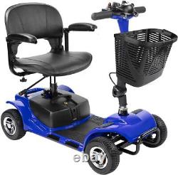 4 Wheel Mobility Scooter Electric Power Mobile Wheelchair for Seniors Adult Old