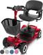 4 Wheel Mobility Scooter Electric Powered Wheelchair Device Compact Heavy Du