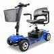 4 Wheel Mobility Scooter Electric Powered Wheelchair Device Compact For Travel