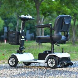 4 Wheel Mobility Scooter Electric Powered Wheelchair Device Max Load 440 IBS