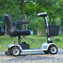 4 Wheel Mobility Scooter Electric Powered Wheelchair Device Max Load 440 IBS