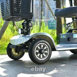 4 Wheel Mobility Scooter Electric Powered Wheelchair Device Max Load 440 IBS