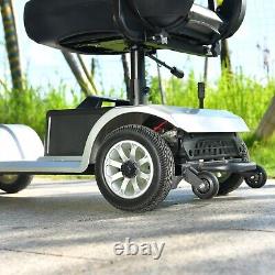 4 Wheel Mobility Scooter Electric Powered Wheelchair Device Max Load 440 IBS