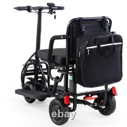 4 Wheel Mobility Scooter- Electric Powered Wheelchair Three-speed adjustable