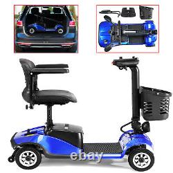 4 Wheel Mobility Scooter Power Electric Wheelchair Compact Heavy Mobile Adults