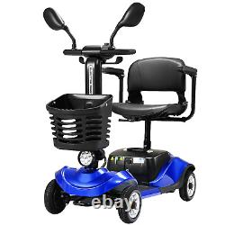 4 Wheel Mobility Scooter Power Electric Wheelchair Compact Heavy Mobile Adults