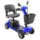 4 Wheel Mobility Scooter Power Wheel Chair Electric Device Compact With Mirror New