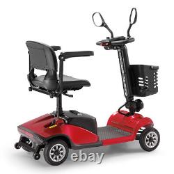 4 Wheel Mobility Scooter Power Wheelchair Folding Electric Scooter Travel