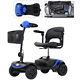 4 Wheel Mobility Scooter-powered Wheelchair Electric Device Compact Easy Ride On
