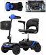 4 Wheel Mobility Scooter Powered Wheelchair Electric Device Compact For Travel