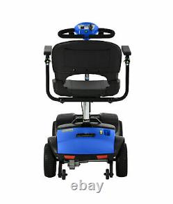 4 Wheel Mobility Scooter Powered Wheelchair Electric Device Compact for Travel
