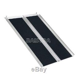 4' Wheelchair Ramp Aluminium Folding Mobility Scooter Portable Loading Ramps