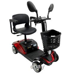 4 Wheels Elderly Seniors Electric Mobility Scooter Electric Powered Wheelchair