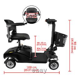 4 Wheels Elderly Seniors Electric Mobility Scooter Electric Powered Wheelchair B