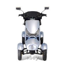 4 Wheels Electric Mobility Scooter 1000W Heavy Duty All Terrain 3-Speed Seniors