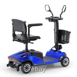 4 Wheels Folding Mobility Scooter Power WheelChair Electric Device For Seniors