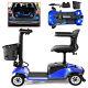 4 Wheels Folding Mobility Scooter Power Wheelchairs Electric Long Range Seniors